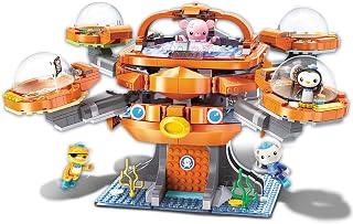 for Age 8+ Building Block Octonauts Ocean Adventure Octopod Castle Playset & Barnacles Kwazii Peso Inkling 698pcs Building Br
