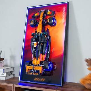 Display Wallboard with RGB Lights Compatible with Lego Technic MCL39 42228