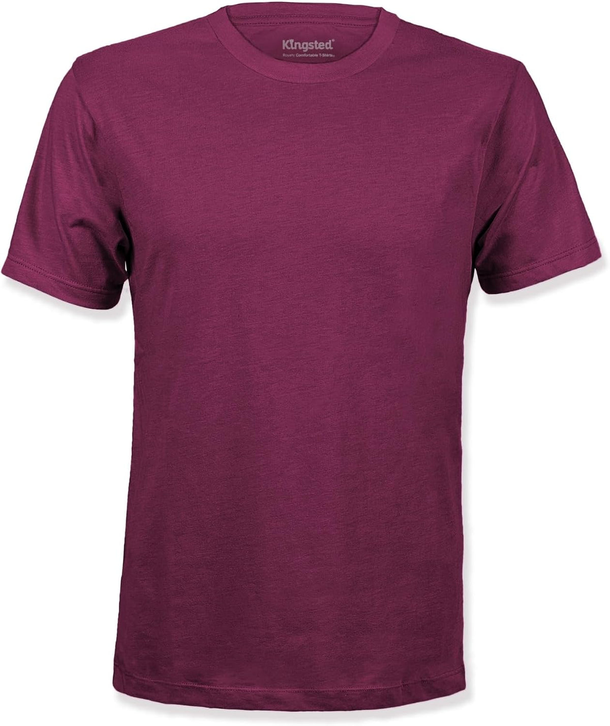 Men's Cotton Blend Classic Fit Tee - Tagless Crew Neck, Lightweight and Shrink Resistant for Everyday Wear - Large (30)