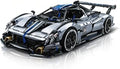 1:8 Supercar Car Building Block Set for Adults, 3526PCS Large Size Sports Construction Sets 23Inch Technical Racing Car Model