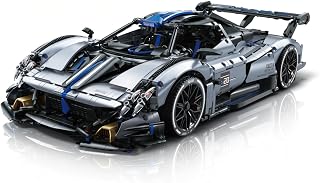 1:8 Supercar Car Building Block Set for Adults, 3526PCS Large Size Sports Construction Sets 23Inch Technical Racing Car Model