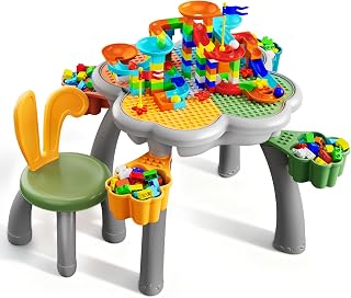 OCATO Play Table and Chair Set Sensory Activity Water Table Sand Table