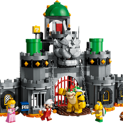 Fire Mario & Bowser's Castle
