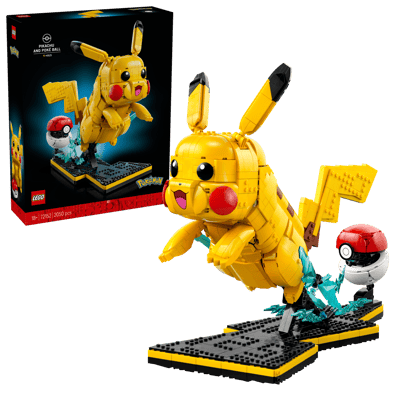 Pikachu and Poké Ball