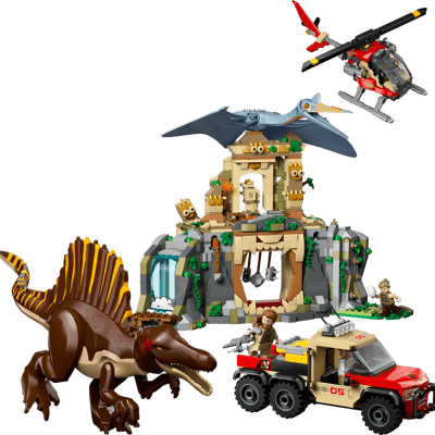 Spinosaurus & Quetzalcoatlus Air Mission