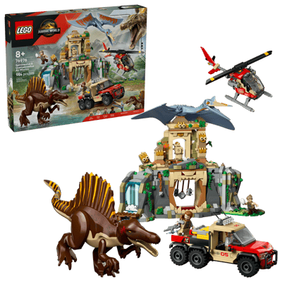 Spinosaurus & Quetzalcoatlus Air Mission