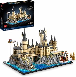 MEOW Harry Potter Hogwarts Castle and Grounds 76419 Building Set, Gift Idea for Adults, Buildable Display Model, Collectible 