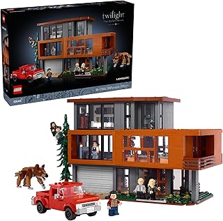 Ideas Twilight The Cullen House - Collectible Set for Adults 18+ - DIY Fantasy Craft for Book Lovers - Edward, Bella, Jacob +
