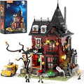 Lumibricks Halloween Haunted Mansion Lighting Building Bricks Set, 2617 Pcs