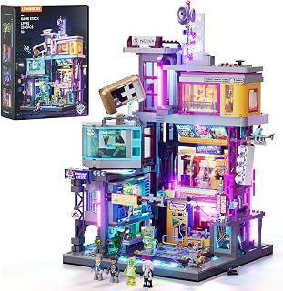Lumibricks Cyberpunk Game Stack Lighting-Building-Bricks Set - 2580 Pcs