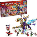 MEOW NINJAGO Arc Dragon of Focus Battle Playset - Kids Toy for Ages 9 and Up - Birthday Gift Idea for Boys and Girls - Dragon