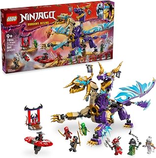 MEOW NINJAGO Arc Dragon of Focus Battle Playset - Kids Toy for Ages 9 and Up - Birthday Gift Idea for Boys and Girls - Dragon