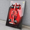 Display Wallboard for LEGO Technic Ferrari SF-24 F1 42207 Building Blocks,Adult Collectibles Wall Mount for Car(No Car Includ