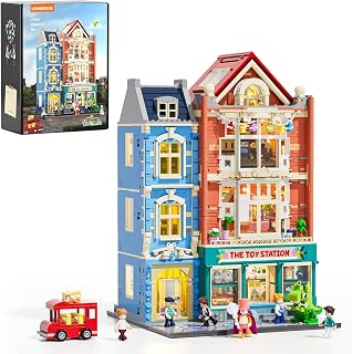 Lumibricks Toy-Store Lighting Building Set, 3086 Pcs Modular Building