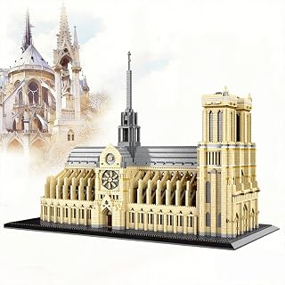 alltogetho Paris Notre Dame Cathedral Micro Building Blocks