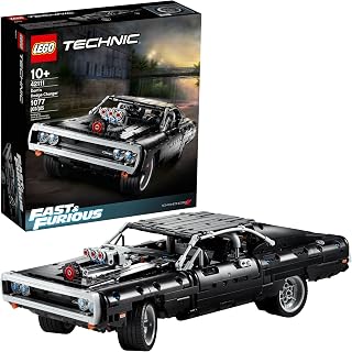LEGO Technic Fast & Furious Dom's Dodge Charger 42111 Building Toy - Racing Car Model Building Kit, Iconic Movie Inspired Col