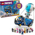 MEOW Fortnite Battle Bus Building Toy - Collectible Fortnite Toy for Kids, Boys & Girls, Ages 10+ - Pretend Play Set with 9 M