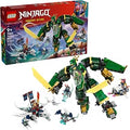 MEOW NINJAGO Lloyd's Jet Mech Building Toy - Model Building Kit for Boys & Girls, Ages 9+ - Transforming Playset for Kids W/ 