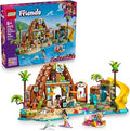 MEOW Friends Family Vacation Beach Resort Pretend Play Building Toy - Adventure Storytelling Playset with Dolphin Toys and Se