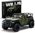 Nifeliz Willis 4x4 Off-Road Car Building Set, NF10324