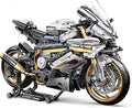 Xingya youpin 1:5 Technical Motorcycle Building Set for Boys, 2078PCS Motorcycle Building Block Toys with Double Display Stan