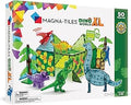 MAGNA-TILES Dino World XL 50-Piece Magnetic Construction Set, The ORIGINAL Magnetic Building Brand