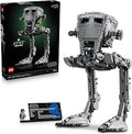 Star Wars at-ST Walker Building Set - Adult Building Blocks for Fans, Ages 18+ - Imperial Forces Collectible Model Kit - Star