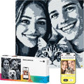 L Custom Photo Mosaic Building Set DIY Craft Kit for Brick Wall Art Creation from Any Photo Personalized Gift Building Blocks