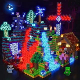 500PCS Magnetic Blocks With Glow-in-the-dark Building Blocks, Build Mine Magnet World Set, Magnetic Cubes STEM Game Toys for 
