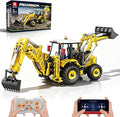 Reobrix RC Backhoe Loader Building Block Sets for Adults 2231PCS