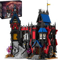 Mavo brix Large Halloween House Building Set for Adults 14+, 3540 PCS