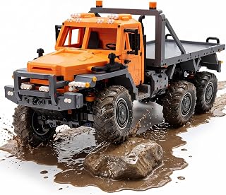 3D Printed Semi-Truck Building Blocks Set, STEM Toy