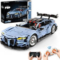 Remote Control Car Building Kit, 1:10 M4 Champion Racing Car Building Block