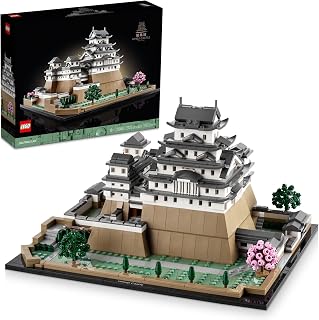 Architecture Landmarks Collection: Himeji Castle 21060 Building Set, Build & Display this Collectible Model for Adults, Fun G