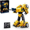 MEOW Icons Transformers Bumblebee Action Figure, Collectible Robot Gift for Adults, Movie Themed Model Building Set for Sci-F