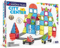 MAGNA-TILES City Center 110-Piece Magnetic Construction Set, The Original Magnetic Building Brand