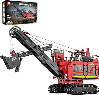 Reobrix RC Excavator Building Blocks Set 22014 Power Shovel Vehicle Model