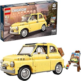MEOW Creator Expert Fiat 500 10271 Toy Car Building Set for Adults and Fans of Model Kits Sets Idea (960 Pieces)