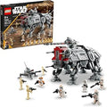 MEOW Star Wars AT-TE Walker - Poseable Building Toy - Revenge of the Sith Set - Gift for Kids w/ 3 212th Clone Troopers, Dwar