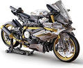 Chodia 1:5 Motorcycle Building Set 2078-Piece Large Scale Model for Age 14+