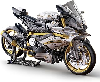 Chodia 1:5 Motorcycle Building Set 2078-Piece Large Scale Model for Age 14+