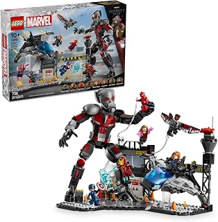 MEOW Marvel Captain America Civil War Action Battle Building Toy Set - Marvel Superhero Toy for Kids, Boys and Girls, Ages 10