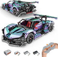 Super Cars Building Kits for Adults, 2036 PCS Technique Remote Control Sports Car Building Blocks Set, Collectible Race Car M