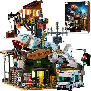 Doomsday Building Set for Adults, Modular Building Blocks Model Kits