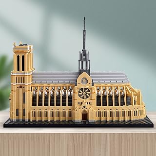 Notre Dame De Paris Building Block Set for Adults, Collection Architecture