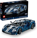 LEGO Technic 2022 Ford GT Building Set for Adults - Collectible Kit W/Authentic Features, Ages 18+ - 1:12 Scale - Gifts for M