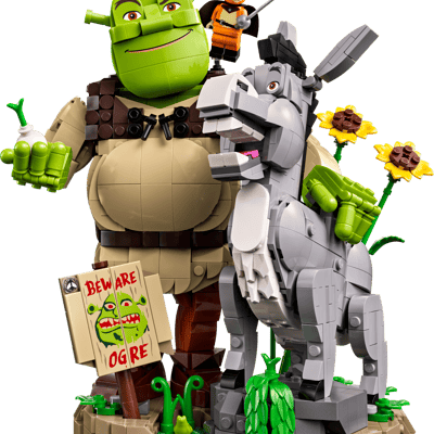 Shrek, Donkey & Puss in Boots