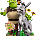 Shrek, Donkey & Puss in Boots