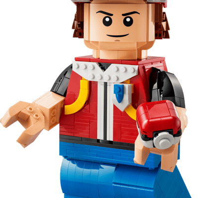 Up-Scaled Red Minifigure