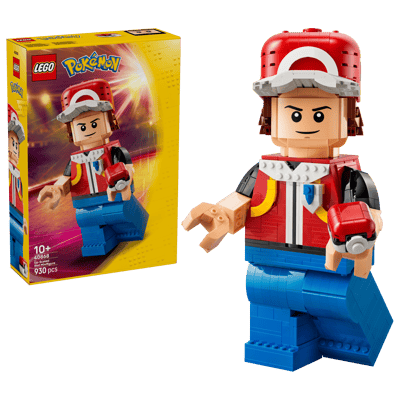 Up-Scaled Red Minifigure